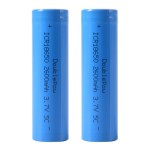 Baterai lithium 18650 isi 2, kapasitas 2600mAh, 3.7V dapat diisi ulang